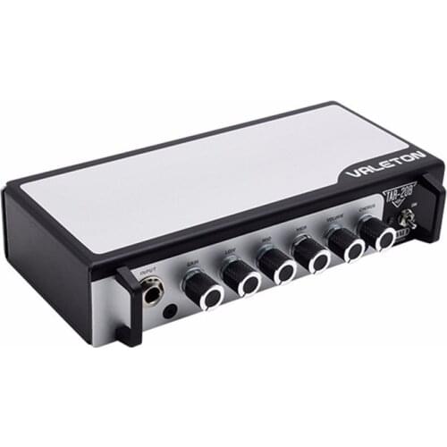 Valeton Asphalt TAR-20 Mini Amplifier Head for Electric Guitar Bass with Reverb Distortion Overdrive