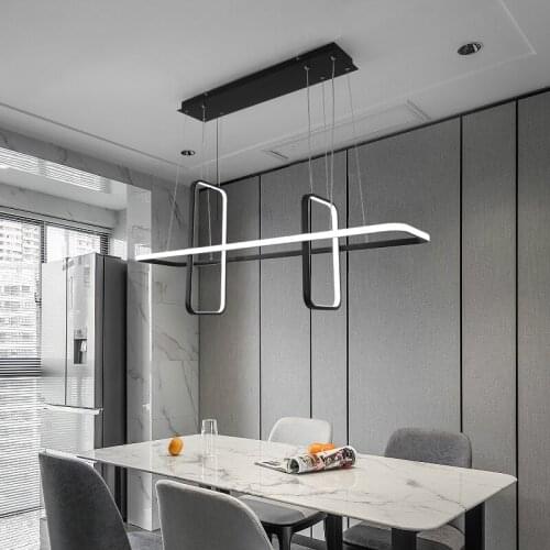 Minimalism Creative DIY Modern Chandeliers For living Dining Room Home Lighting led Chandelier Hanging Kitchen light fixtures