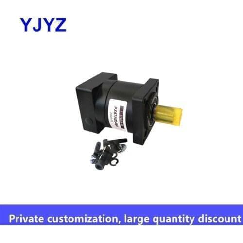 Planetary gear reducer 60 stepper motor reducer supporting servo motor can be equipped with drive controller 1-3 speed ratio