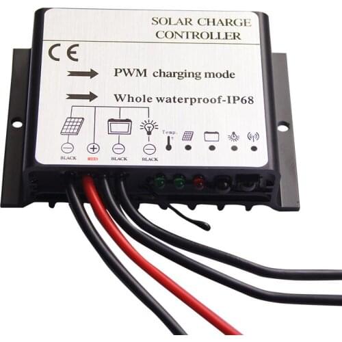 Solar Street- Light Controller Intelligent Fully Automatic 12v24v Solar Street -Light Waterproof Universal