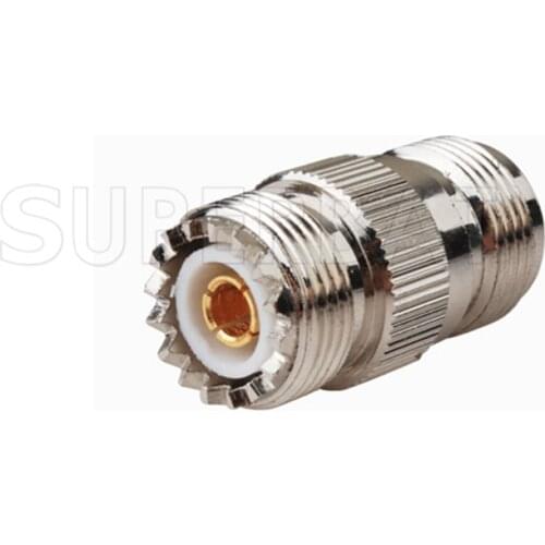 Superbat 5 pcs N-UHF Adapter N Female to UHF Jack Straight RF Coaxial Connector