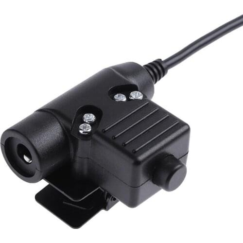 U94 Walkie-talkie hunting tactical headset headset transmitter button switch mobile phone PTT hand console connector