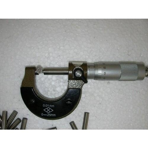 Tungsten Metal Cylinder 99.95% 7.6g 5mm x 20mm,Wolfram Metall Mini-Zylinder