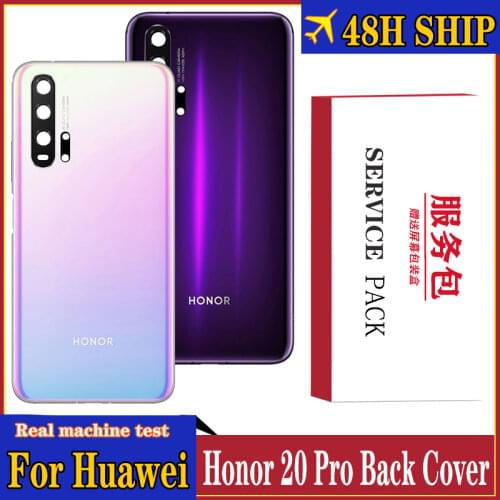 Original Back Housing Replacement for HUAWEI Honor 20 Pro Back Cover Battery for Huawei Honor 20 Pro Glass adhesive Sticker