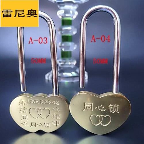 Love Lock Creative Memorial Travel Head Tower Heart Lock Locksmith Tools Combination Lock