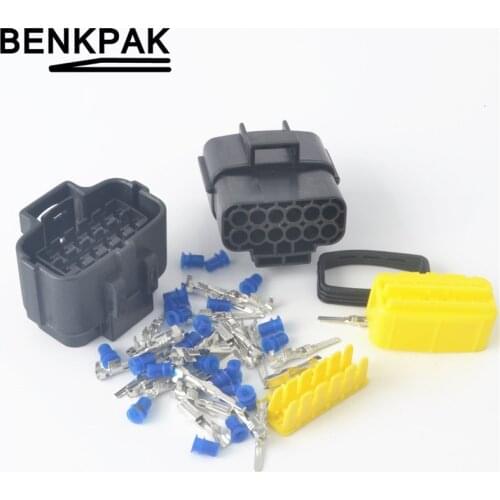 12pin line car waterproof connector waterproof plug electrical wire connector