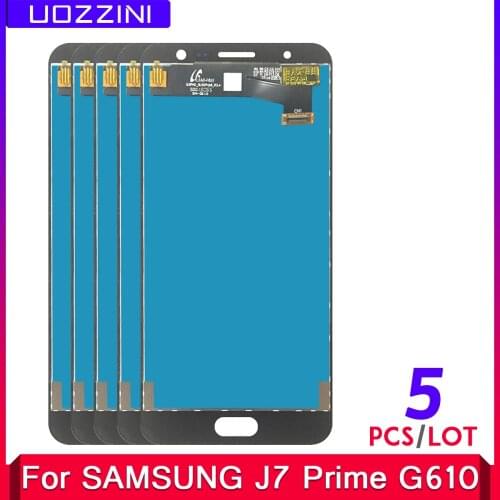 5 Pcs/Lot LCD Display For SAMSUNG Galaxy J7 Prime 2016 G610 G610F G610M LCD Display Touch Screen Assembly Replacement