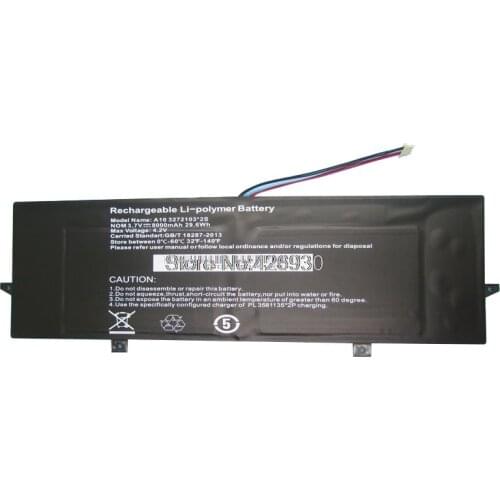 Laptop Battery A10 3272103*2S 3.7V 8000mAh 29.6Wh 5PIN 4line new