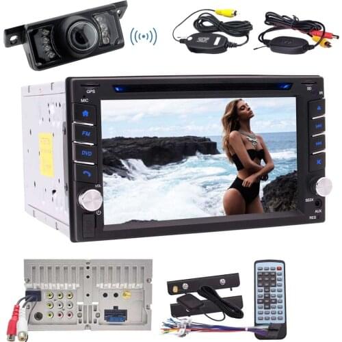 EinCar Double Din Car Radio Bluetooth Stereo System 2 Din DVD Player in Dash 6.2 inch Head Unit CD Player with Car Stereo