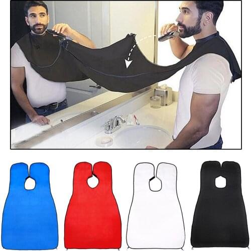Beard Shaving Bib The Smart Way to Shave Beard Apron Beard Hair Catcher