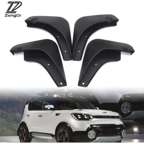 ZD Car Front Rear Mudguards For 2010 2011 KIA Soul Splash Guard Car-styling Mudflaps Accessories Fenders 1Set/4Pcs Mud Flaps