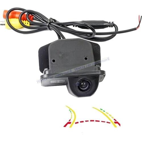 600L Dynamic Trajectory Reverse Backup Rear View Camera For Toyota Corolla Auris Avensis T25 T27 Vehicle Tracks Parking Camera