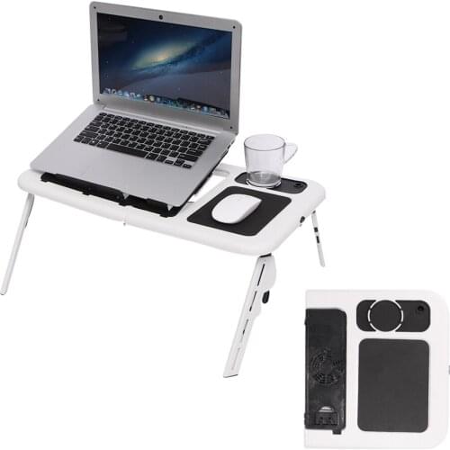 Home Folding Laptop Desk for Bed & Sofa Laptop Bed Tray Table Desk Portable Lap Desk for Study and Reading Bed Top Tray Table
