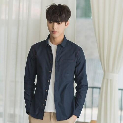 Hooyi Men's Cotton Shirts