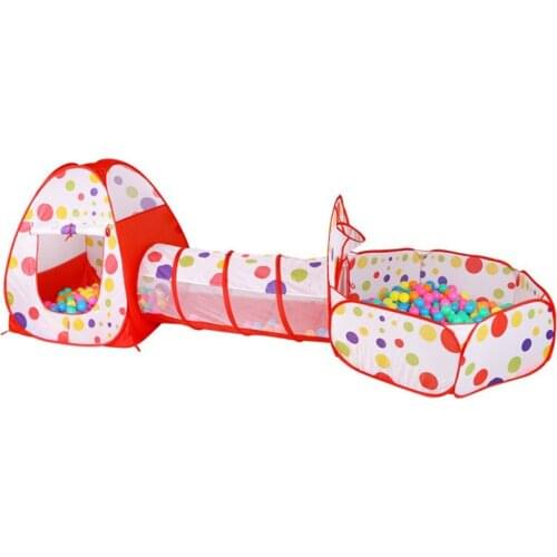 Play Pen Baby Play Yard Ball Pit Ball Pool Toddler Foldable Ball Tent Indoor Tent Game House Room Bed Beach Playpen 3 in 1