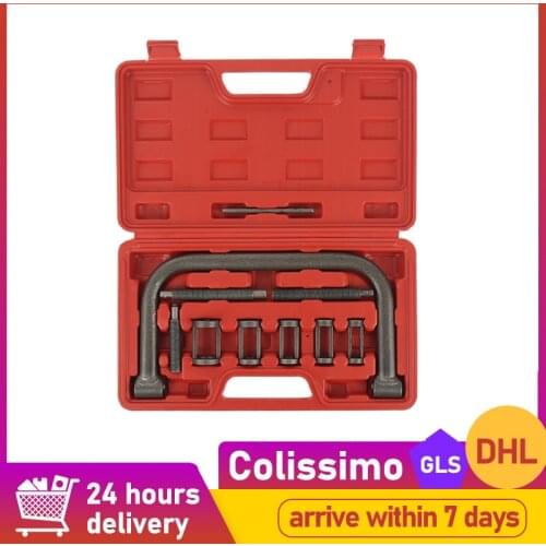 Car Engine Cylinder Head Valve Spring Compressor Remove Install Tool Clamp Set ATVs Installer Removal Tool Motorcycle HWC