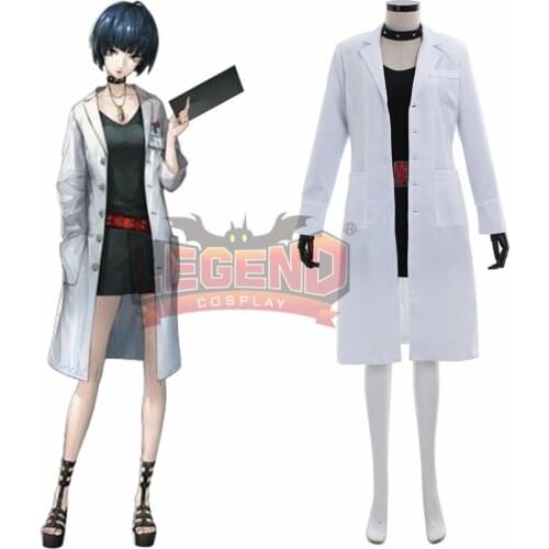 Persona 5 Takemi Tae Cosplay adult costume full set all size custom made halloween costume