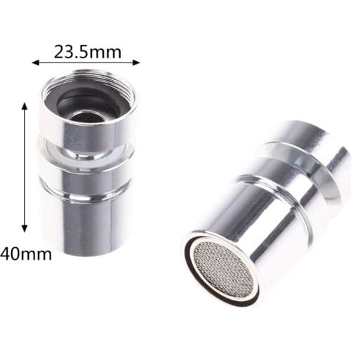 Brass Water Saving Tap Faucet Aerator Sprayer Attachment with 360-Degree Swivel