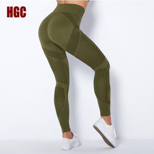 Seamless Leggings Sport Women Fitness Push Up High Waist Mesh Running Breathable Capri Yoga Pants Squat Proof Elastic GYM Tights