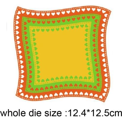 Metal Cutting Dies Stencils frame background new carft Scrapbooking Photo Album Decoration Embossing Paper Card making die cut