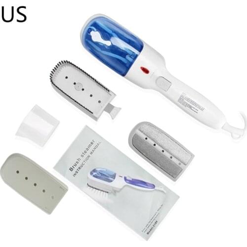 J0PE US/EU Plug 800W Portable Handheld Electric Steam Iron Mini Garment Steamer Home Travel Steam Brush for Ironing Clothes