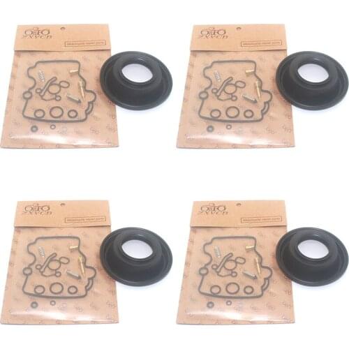 Motorcycle carburetor repair kit 4set for RF600R 1994-1996 RF900R RF 600 900 R plunger diaphragm