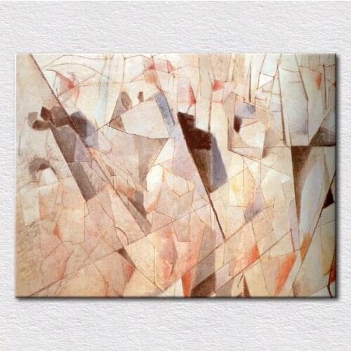 Retail Home decor art quality Canvas prints from Abstract oil painting fine design craft for room to hang free shipping