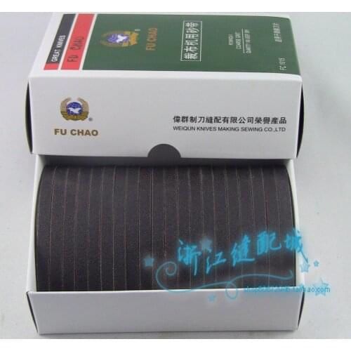 HSS Grit Grinding Belt , Front Steel Blade With Special Sand Abrasvie Belt Sewing Machine Parts