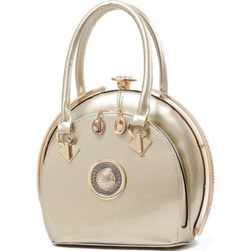 Patent Leather Handbags New Arrival Vintage Women Wedding Bag Ladies Classic Princess Totes Shell Day Clutch Party Purse Tote