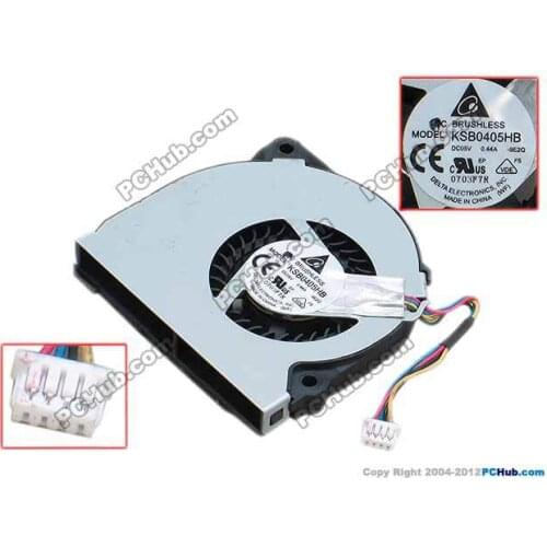 Notebook fan KSB0405HB-9E2Q cooling fan DELTA KSB0405HB 5V 0.44A