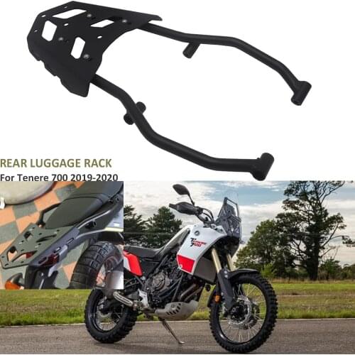 2020 2019 For Yamaha Tenere 700 NEW Motorcycle Accessories Top Case Rear Rack Carrier Rear Grab Handle