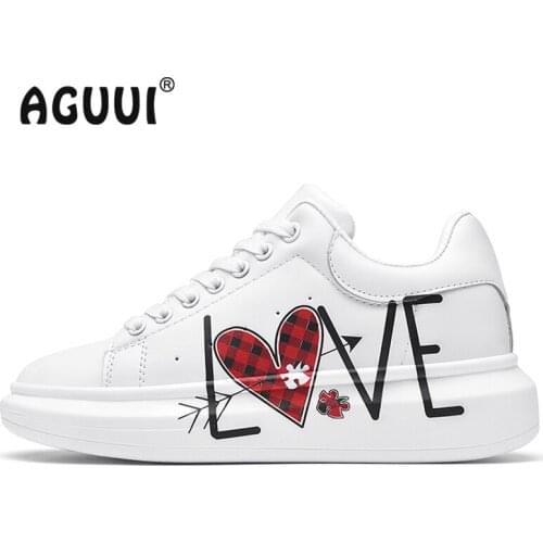 Women White Casual Shoes Tide Clunky Platform Sneakers Comfortable Flexible Walking Flats кроссовки женские кеды женские
