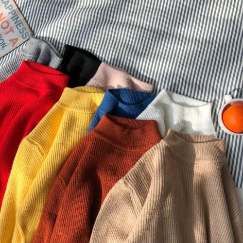 Winter Thick Sweater Men Casual O-Neck Pullover Men Autumn Slim Fit Long Sleeve Shirt Mens Sweaters Knitted Cashmere Wool Pull