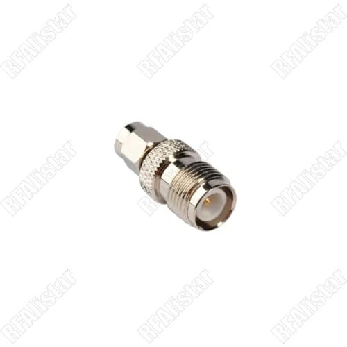 10 Pieces SMA Male Plug to RP-TNC Jack Female (Male Pin) RF Coaxial Adapter Connector