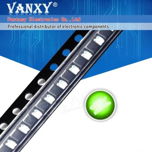 100pcs Green 0805 SMD LED diodes light