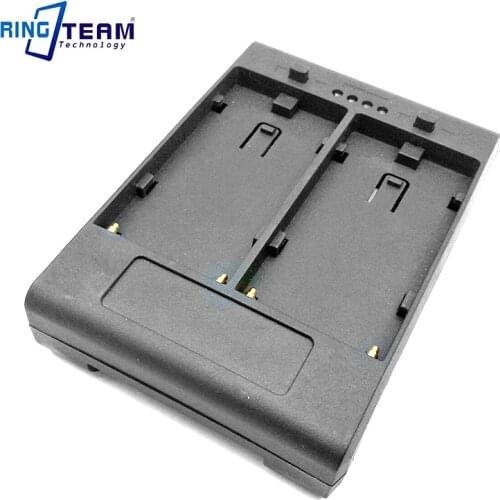 12V-16.8V V Mount Switch Plate NPF NP-F970 F750 F550 Battery Dual Channel Adapter for illuminator Lamp Light
