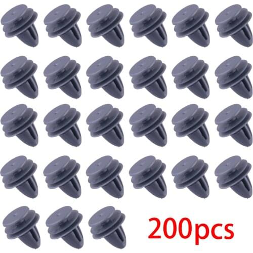 2 Sets Door Trim Panel Clip Nylon Retainer Fit for Honda Civic Accord Prelude Odyssey Acura Integra Legend 1991-1995 91560SP0003