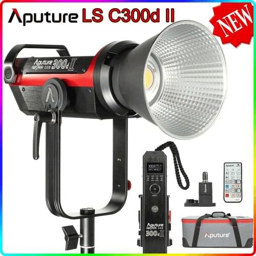 Aputure LS C300D II LED Light LED Video Camera Light COB Light 5500K Daylight Studio Light Photography Lighting Photo Light