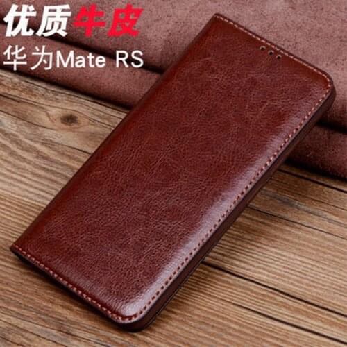 Mate RS Case New Business Flip Phone Case for Huawei Mate RS Porsche Design Genuine Leather for Fundas Huawei Mate RS NEO-AL00