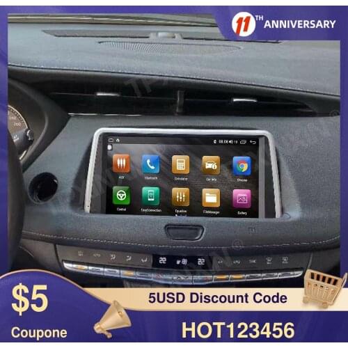 For Cadillac XT4 Android 10.0 Wireless Carplay Car GPS Navigation Auto Headunit Multimedia Player Radio Tape Recorder Stereo 2K