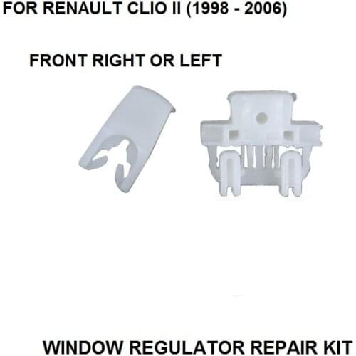 FOR RENAULT CLIO II WINDOW REGULATOR REPAIR CLIP FRONT LEFT OR RIGHT SIDE 1998-2006