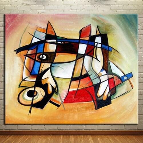 Handmade oil painting Canvas Painting modern 100% Best Art Abstract oil painting Decoration Home original directly from Artist
