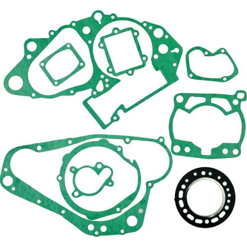 Motorcycle Engine Crankcase Covers Cylinder Gasket Kits Set For Suzuki RM250 1990 RM 250cc