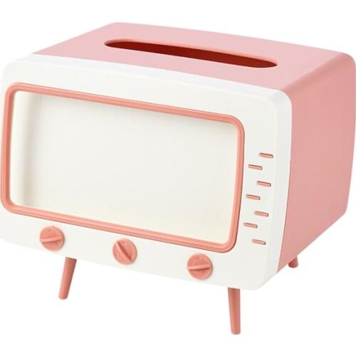 Creative Plastic Tissues Box Square Unique Rectangle Cover Napkin Holder for Paper Napkins Gift Tisue Holder Tissuebox AB50ZJ