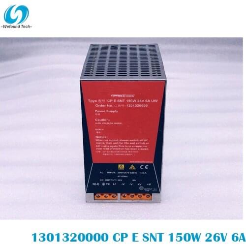 Original Weidmüller 1301320000 CP E SNT 150W 26V 6A UW Rail Switching Power Supply Single Phase, 100% Tested BeforeShipment