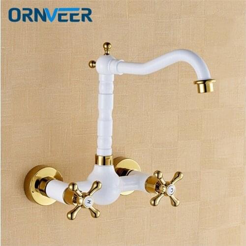 ORNVEER Gold Bath Faucets