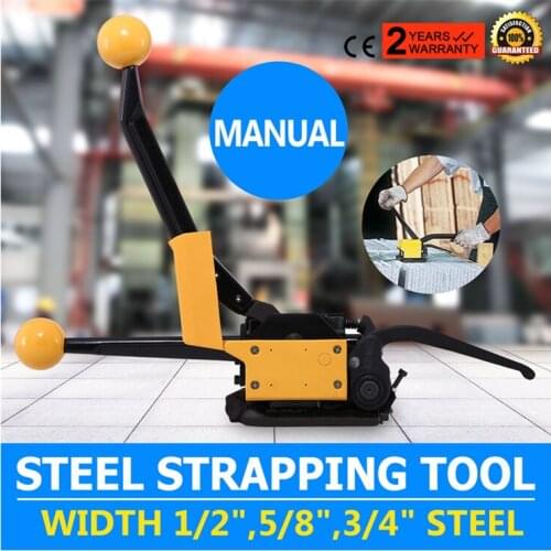 A333 Portable Steel Strip Banding Machine, Manual buckless Steel Strapping Machines Tools ,Metal banding tool For 13-19mm