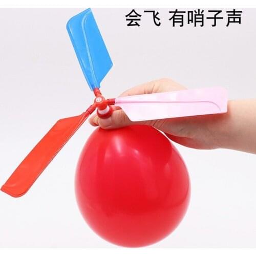 1 Set Classic Balloon Airplane Helicopter Kids Toys Outdoors Sports Toy For Kids Children Flying Toy Gift Outdoors Toys