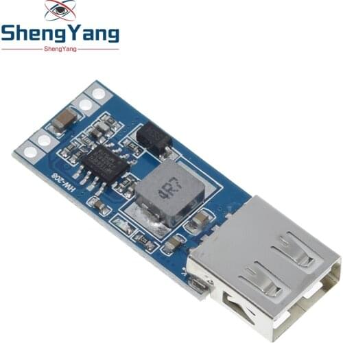 1PCS 9V/12V/24V to 5V DC-DC step-down car charger USB car charger 3A output buck regulator power supply module