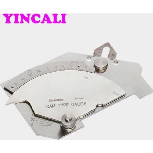 10 PCS/LOT Cam Weld Gauge MG-8 bridge Cam Type Gauge Stainless Steel Welder Inspection Welding Master Gage Measuring range 1mm